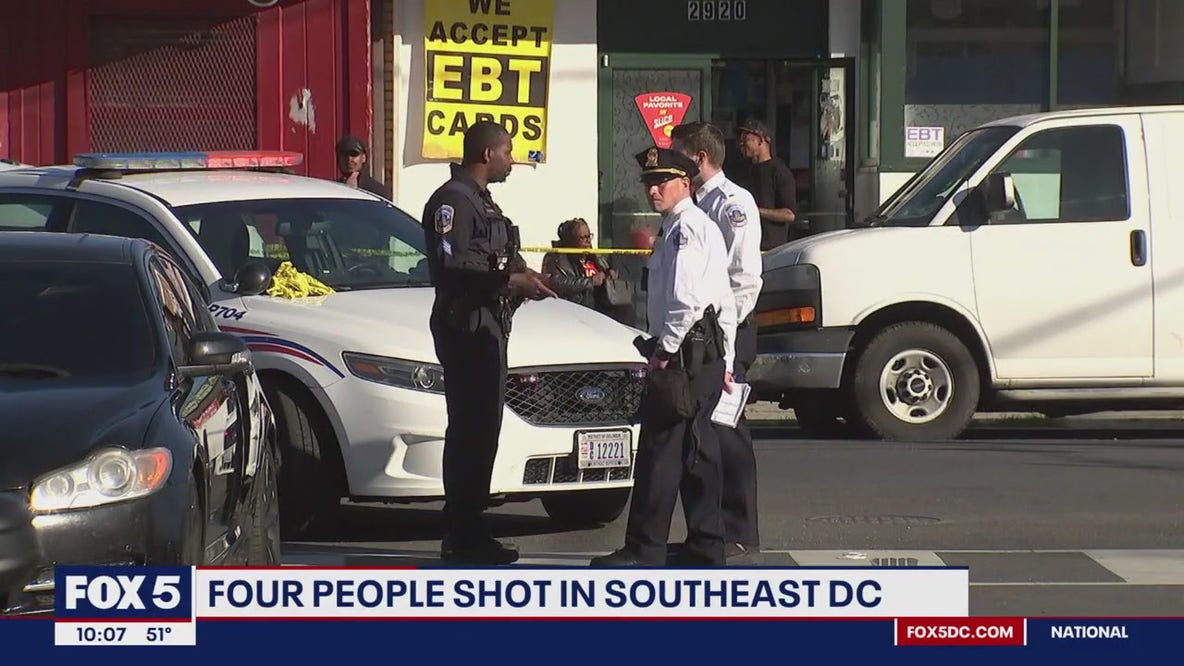 DC police investigating drive-by shooting in Southeast